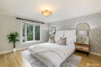 Main floor primary bedroom