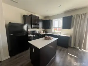 KITCHEN WITH EATING SPACE