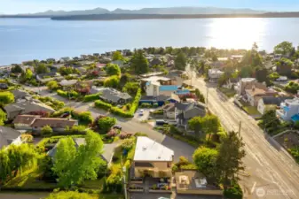 STUNNING, PANORAMIC VIEWS of Puget Sound & Olympic Mtns are the focal point of this 4 bed/4 bath Richmond Beach home.