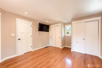 Thoughtful addition of a primary bedroom and ensuite bath w/ access to the backyard!