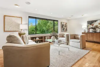 Light filled living room