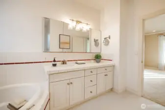 Bathroom in the Primary Suite.