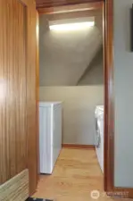 Upstairs laundry room.  Where all the laundry happens.