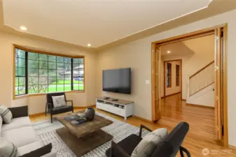 Formal Living Room on Main - Image has been virtually staged