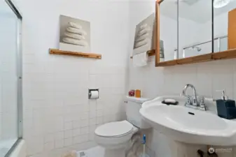 Second bathroom