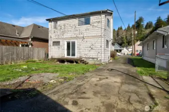 back of main home