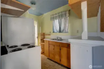 ADU galley kitchen
