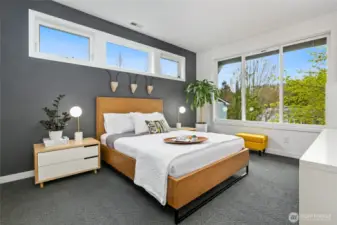 Primary Suite on the top floor.