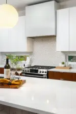 Rangehood imported from Italy.