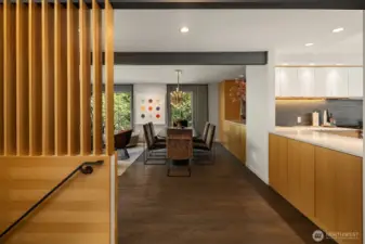 Let's head downstairs...