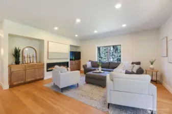 So bright, and low cost energy! Over 78 new LED recessed lights + Smart Philips Hue lighting in key areas  All New outlets & switches,