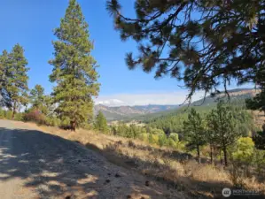 Gorgeous views looking to the north and east