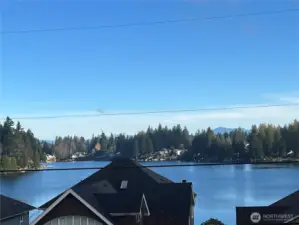 View from Unit 1 Living room - Deck