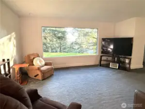 Stunning living room window view