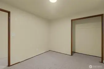 Second Bedroom and closet