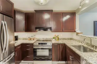 Kitchen with Stainless Steel Appliances