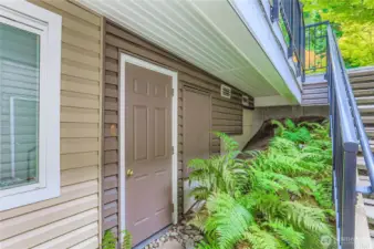 Storage Closet adjacent from unit's front door