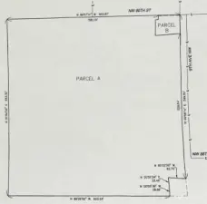 Lot A is approximately 9.8 acres for sale