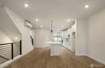 Kitchen/dining-not actual home. Model to demonstrate similar floor plans & features.