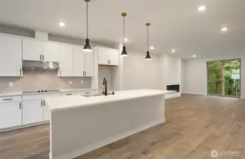 Kitchen-not actual home. Model to demonstrate similar floor plans & features.