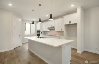 Kitchen-not actual home. Model to demonstrate similar floor plans & features.