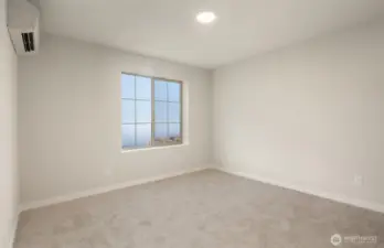 Guest bed-not actual home. Model to demonstrate similar floor plans & features.
