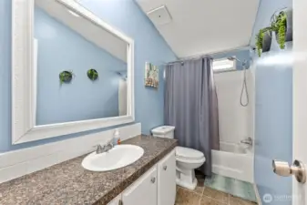 Full Guest Bath Adjacent to the Two Large Guest Bedrooms!