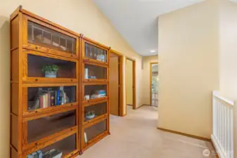 Upstairs hallway.