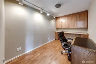 Den/Office with built-ins