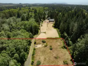 6.6 Acre Parcel with almost 20,000 square feet building site, electricity, cable, and road to the property. Come build your dream home