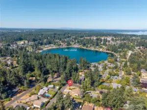 Home's proximity to Lake Louise