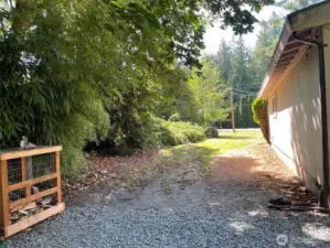 Huge area for parking RV's or anything!