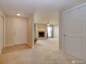 Front Door Entrance/Guest Closet