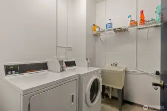 Building washer and dryer if you need extras!