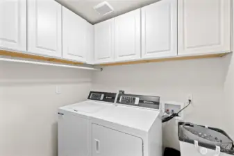 Laundry with tons of storage