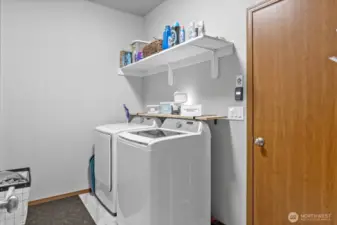 Washer and dryer included!