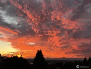 Other nights orange fire.