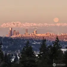 Winters are blue and snowy.