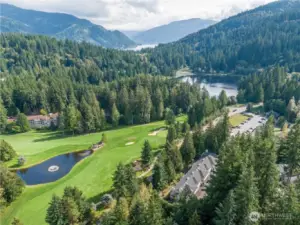 Championship 18 hole golf course