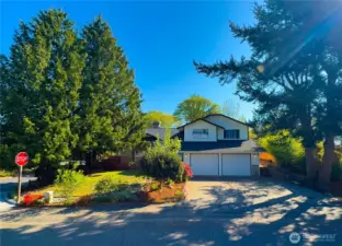Beautifully remodeled home with fresh exterior paint on a corner lot.