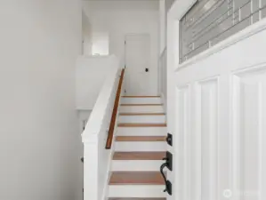 Freshly painted interior