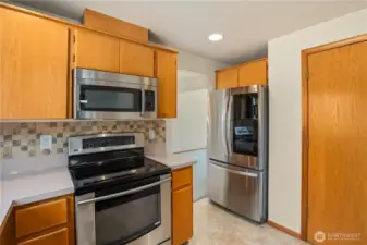 Large, Walk-in Pantry behind that door!