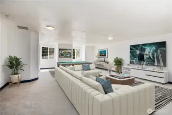 Bedroom #4 is oversized and versatile! *Virtually staged*