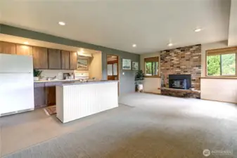 Basement kitchen
