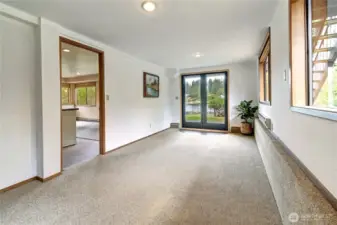 3rd living room basement