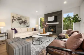 Pictures are of the model home at Briarstone, the 3030 plan.  These are for illustrations only and may contain furnishings or upgrades that are not available with every plan.