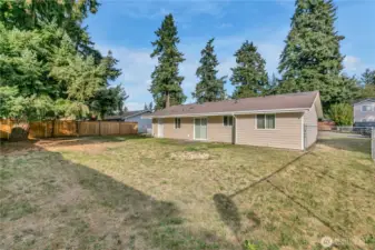 Wonderful oversized 7500 sq ft lot with this huge backyard!