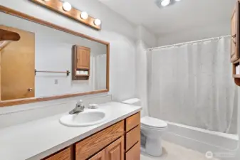 Primary en suite, recently updated.