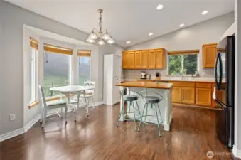 Kitchen and breakfast nook