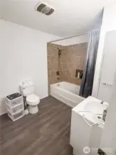 Full Bath on Bottom Floor